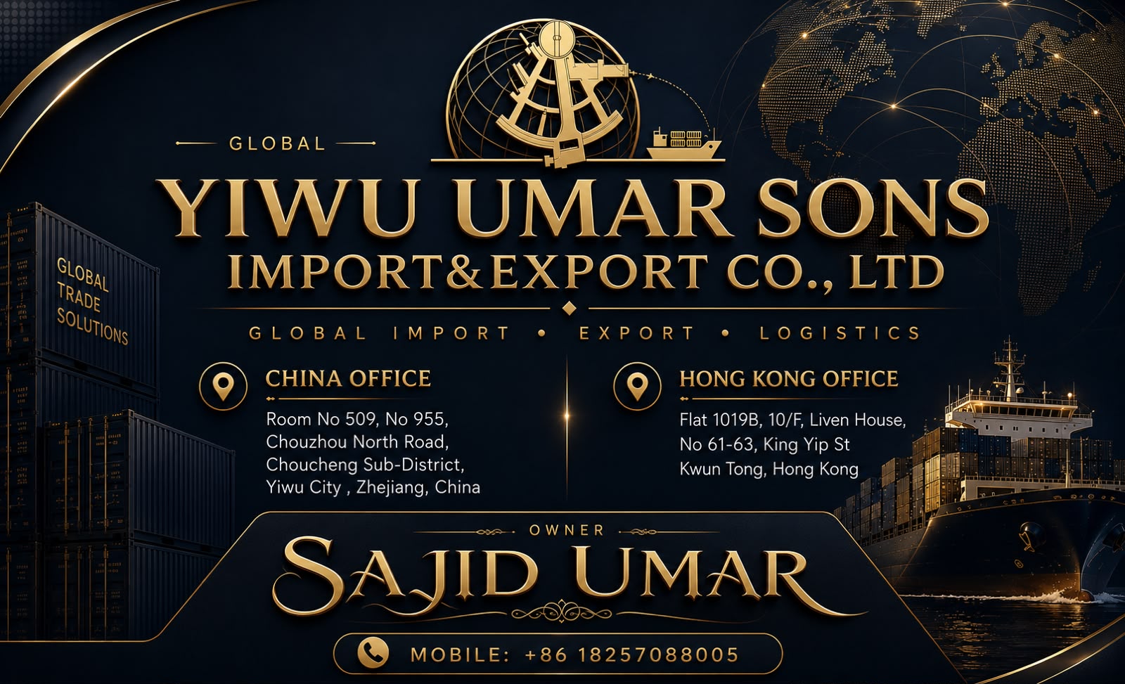Umar Sons logistics